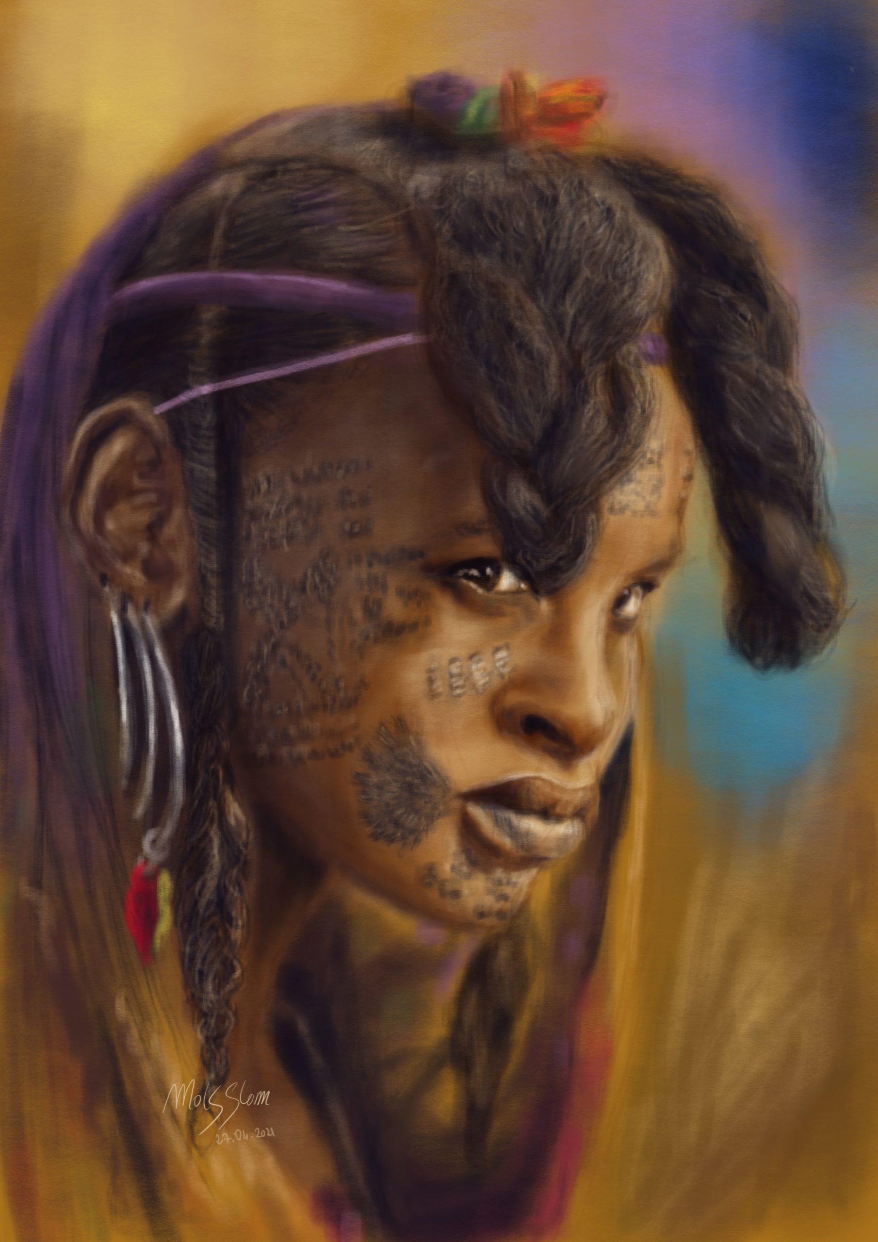 Jeune femme peule