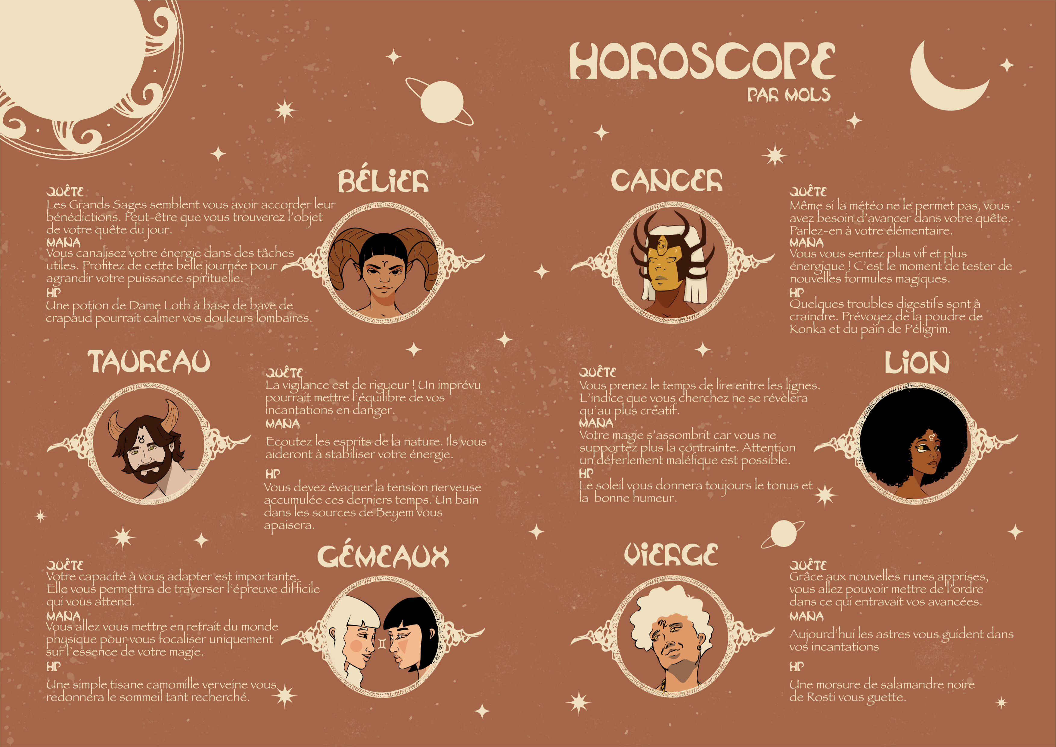 Horoscope - Page 1 - Fanz'IM